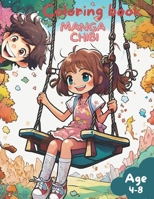 Coloring Book Manga Chibi Age 4-8: A wonderful coloring book for children aged 4 to 8 B0CH28YLC6 Book Cover