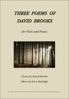 Three Poems of David Brooks 1922829242 Book Cover