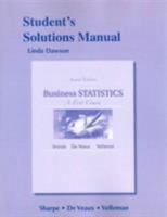 Student's Solutions Manual for Business Statistics: A First Course 0321838742 Book Cover