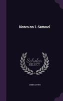 Local Examination Manual. Notes On I. Samuel 1145512585 Book Cover