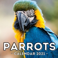 Parrots Calendar 2021: 16-Month Calendar, Cute Gift Idea For Birds Lovers Women & Men B095GFY79T Book Cover