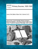 Laws of the State of New-York. Volume 2 of 2 1277087458 Book Cover