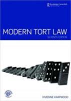 Modern Tort Law 0415458463 Book Cover