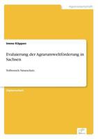 Evaluierung Der Agrarumweltforderung in Sachsen 3838664876 Book Cover