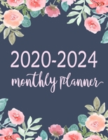 2020-2024 Monthly Planner: 5-year Calendar Planner, 60 Months Calendar, Monthly Schedule Organizer Planner For To Do List Academic Schedule Agenda ... Inspirational Quote and Watercolor Flower 1692552562 Book Cover