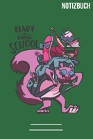 Notizbuch quadratisch Schule: A5 Notebook - 111 Seiten - Extra Kalender 2020 - Einzigartig - Kariert - Karriert - karo - Geschenk - Geschenkidee 1707594740 Book Cover