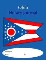 Ohio Notary Journal: A Professional Notary Logbook With Large Writing Areas 1658225619 Book Cover