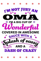 Beautiful Oma Monthly Planner 2020 - 2021: Oma is A Big Cup of Wonderful Funny Quotes Sunflower 2 Years Planner A5 Size Schedule Calendar Views to Write in Ideas 1661679382 Book Cover