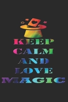 Magie Notizbuch: Magie Notizbuch die Perfekte Geschenkidee f�r Magier oder Zauber Fans. Das Taschenbuch hat 120 wei�e Seiten mit Punktraster die dich beim Schreiben oder skizzieren unterst�tzten. 1673983618 Book Cover