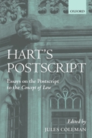 Hart's Postscript: Essays on the Postscript to The Concept of Law 019924362X Book Cover