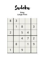 Sudoku: 80 Easy Sudoku Puzzles 1070454516 Book Cover