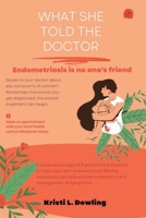 WHAT SHE TOLD THE DOCTOR: Endometriosis is no one's friend B0C5BRHCBC Book Cover
