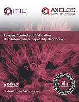 Release, control and validation: ITIL V3 intermediate capability handbook: ITIL V3 Intermediate Capability Handbook - Pocketbook from the Official Publisher of ITIL 0113312105 Book Cover