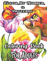 Color By Number & Patterns Coloring Book For Adults: Activity Coloring Book for Adults: Relaxation and Stress Relief B08R1915W2 Book Cover