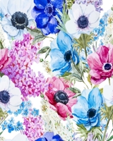 2020 January-December Weekly/Monthly Planner: Womens Blue & Pink Floral Journal With Yearly Calendar Scheduler & Organizer-Pretty Contemporary Notebook 167028915X Book Cover
