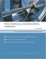 Mechanical Engineering: PE License Review, 7th Edition (Mechanical Engineering: License Review) 1419516515 Book Cover