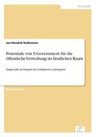 Potentiale Von E-Government Fur Die Offentliche Verwaltung Im Landlichen Raum 3838686233 Book Cover
