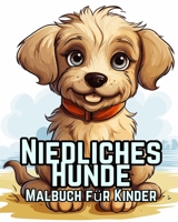 Niedliches Hunde-Malbuch für Kinder: 50 Liebenswerte Hunde & Welpen Malbuch für Kinder, 7-12 Jahre (German Edition) B0CQLFWQGY Book Cover