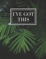 I've got this: Plant: Inspirational Quote Workout Log Book & Habit Tracker 1655392751 Book Cover
