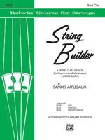 Stringbuilder Book 1 for Cello 076925795X Book Cover