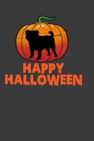 Happy Halloween: Perfect Halloween Notebook For Boys and Girls. Cute Cream Paper 6*9 Inch With 100 Pages Notebook For Writing Daily Routine, Journal and Hand Note 1706105665 Book Cover