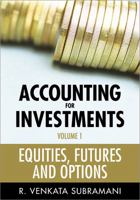 Accounting for Investments Volume 1 047082431X Book Cover