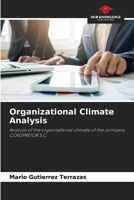 Organizational Climate Analysis: Analysis of the organizational climate of the company CONSPRETOR S.C. 6204140841 Book Cover