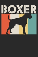 Notebook: Boxer Gift Dot Grid 6x9 120 Pages 1692493884 Book Cover