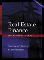 Real Estate Finance: Theory and Practice 0324305508 Book Cover