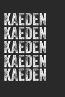Name KAEDEN Journal Customized Gift For KAEDEN A beautiful personalized: Lined Notebook / Journal Gift, Notebook for KAEDEN,120 Pages, 6 x 9 inches , ... Family Notebook,Customized Journal, The Di 1677876204 Book Cover