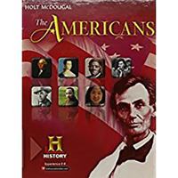 The Americans: Student Edition Survey 2012 0547491158 Book Cover