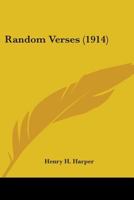 Random Verses (1914) 1279914688 Book Cover