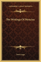 The Writings of Mencius 1162713100 Book Cover
