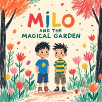 Milo and the Magical Garden: A Heartwarming Moral Tale of Kindness, Sharing & Friendship | Crayon-Style Picture Book for Kids Ages 3–6 With Fun Life Lessons and Lovable Characters B0FJ784HR4 Book Cover