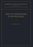 Der Intermediare Stoffwechsel 3642925766 Book Cover