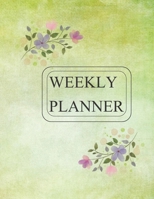 Weekly Planner: Pretty and easy to use planner. 1700714163 Book Cover