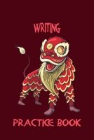 Writing Practice Book: Practisce Book For Japanese and Chinese or Calligraphy | 6x9 '' | 120 Genkouyoushi - Pages | For Kanji, Hiragana und Katakana | ... Advanced And Professionals | Dragon Red 1712522108 Book Cover