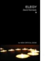 Elegy 0415367778 Book Cover