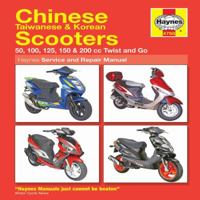 Chinese Scooters Service and Repair Manual (Haynes Service and Repair Manuals) 1844257681 Book Cover