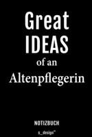 Notizbuch f�r Altenpfleger / Altenpflegerin: Originelle Geschenk-Idee [120 Seiten liniertes blanko Papier] 1691096695 Book Cover