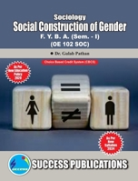 Social Construation of Gender(F.Y.B.A, Sem.-I) SPPU-Text(English) 8119939042 Book Cover