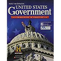 Holt McDougal Government: Student Edition Grades 9-12 2012 0547451385 Book Cover