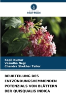 Beurteilung Des Entzündungshemmenden Potenzials Von Blättern Der Quisqualis Indica (German Edition) 6630407962 Book Cover