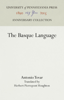 The Basque Language 1512822558 Book Cover