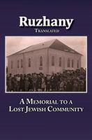 Translation of Rozana - A Memorial to the Ruzhinoy Jewish Community 0976475979 Book Cover