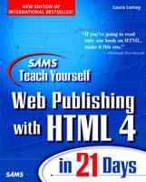 Sam's Teach Yourself Web Publishing With Html 4 in 21 Days (Teach Yourself Series) 0672317257 Book Cover