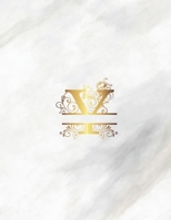 Y: Monogram Initial Weekly Academic Planner Marble 8.5 x 11 1655794078 Book Cover