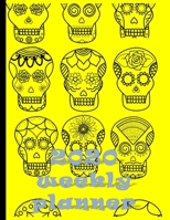 2020 Weekly Planner: Creepy But Cool Sugar Skulls Day Of The Dead At-A-Glance Organizer Diary With Journal Pages - 1695345045 Book Cover