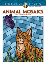 Creative Haven Animal Mosaics Coloring Book 0486781771 Book Cover