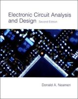 Electronic Circuit Analysis and Design (Mcgraw-Hill Series in Electrical and Computer Engineering. Electronics and Vlsi Circuits.) 0256119198 Book Cover